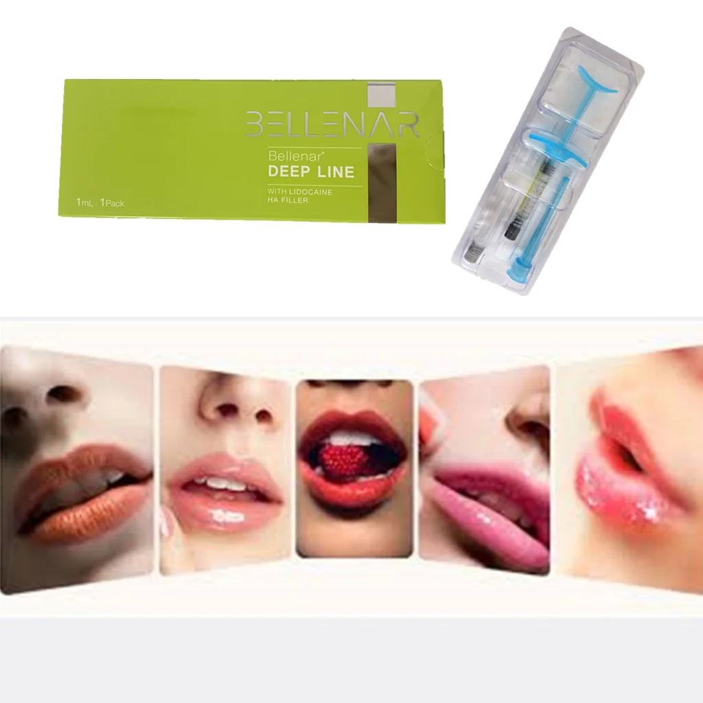 

Free shipping Good quality Hyaluronic Acid Injection dermal Filler BELLENAR korea For Pen 1ML