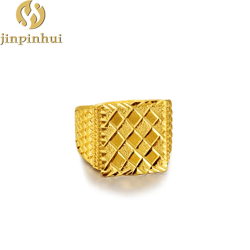 

Jinpinhui jewelry men's new cut diamond ring with Jewelry plate and heavy print