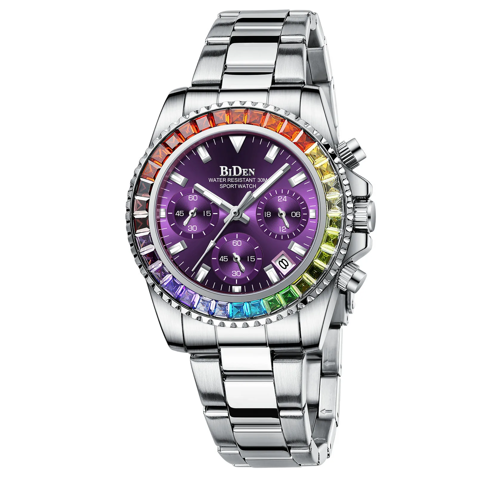 

Women Watches luxury Stainless Steel Waterproof Date Analog Quartz Watch Business Casual Fashion Wrist Watches for Women