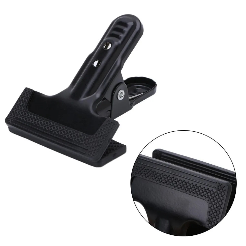 

Photo Studio Photography Background Spring Clamp Strong Metal Rubber Coated Clip