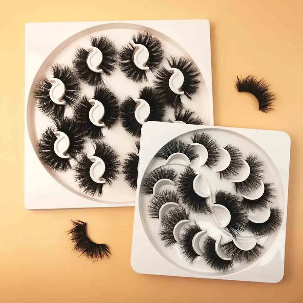 

100% Real Handmade Faux Mink Eyelashes Charming 18MM Mink Eyelashes Top Quality Mink Eyelashes With Attentive Service, Black