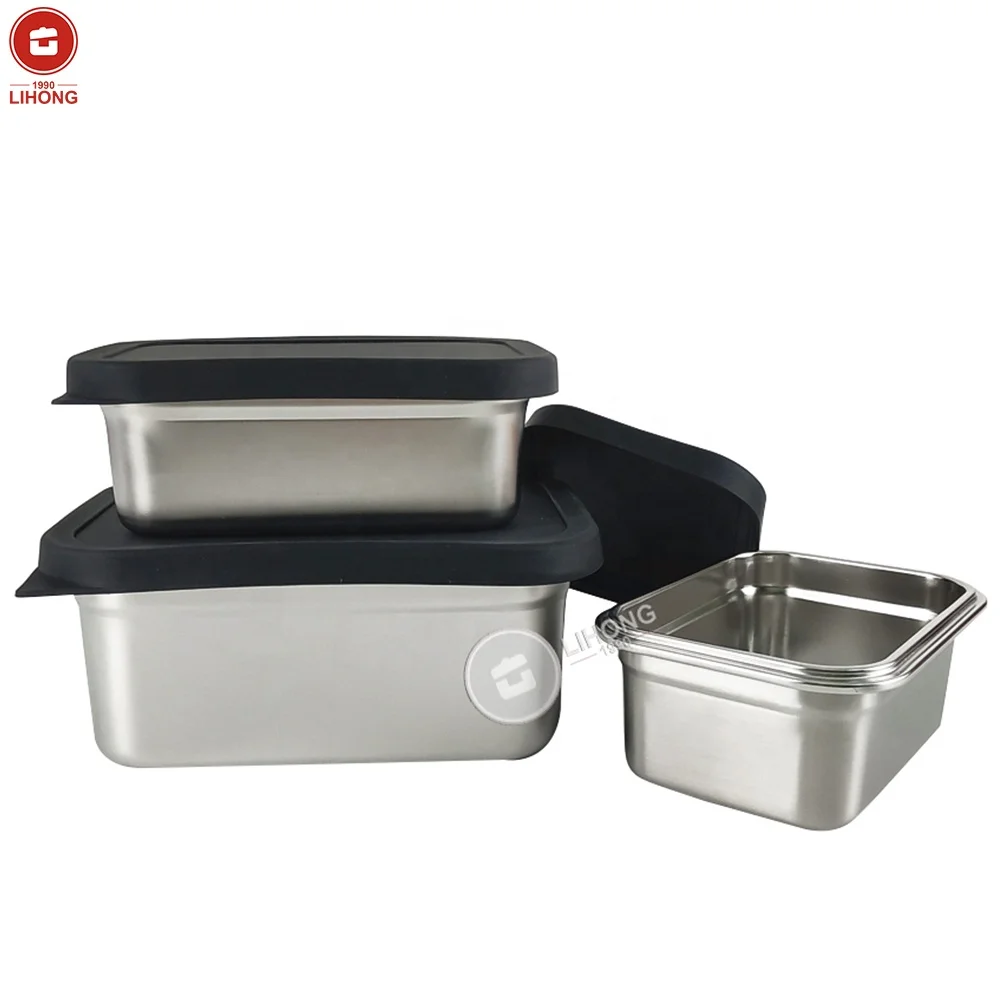 

Stainless Steel Food Storage Food Grade Container Bento Lunch Box