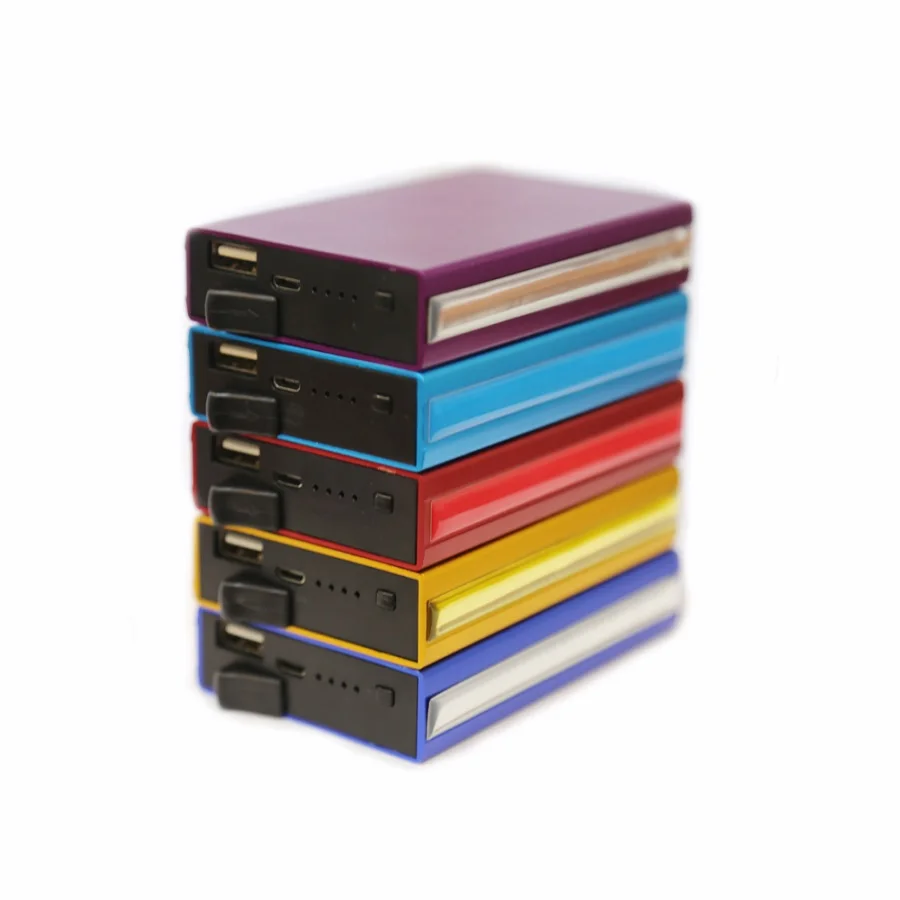 

Aluminum POP UP Cardholder With Power Bank