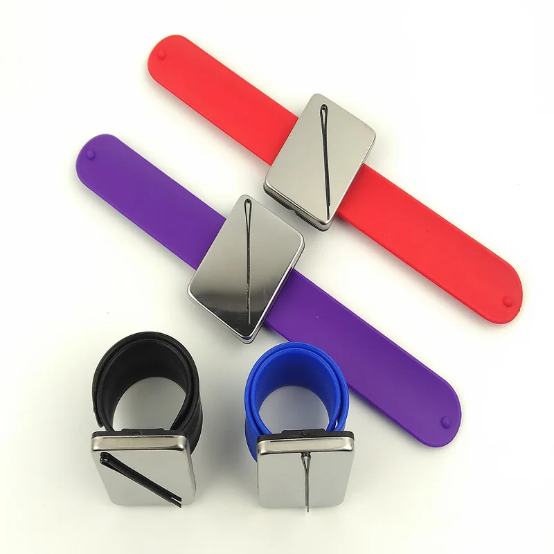 

Best selling hairdressing accessory barber tool clips silicone wrist band strap for salon, Customized color