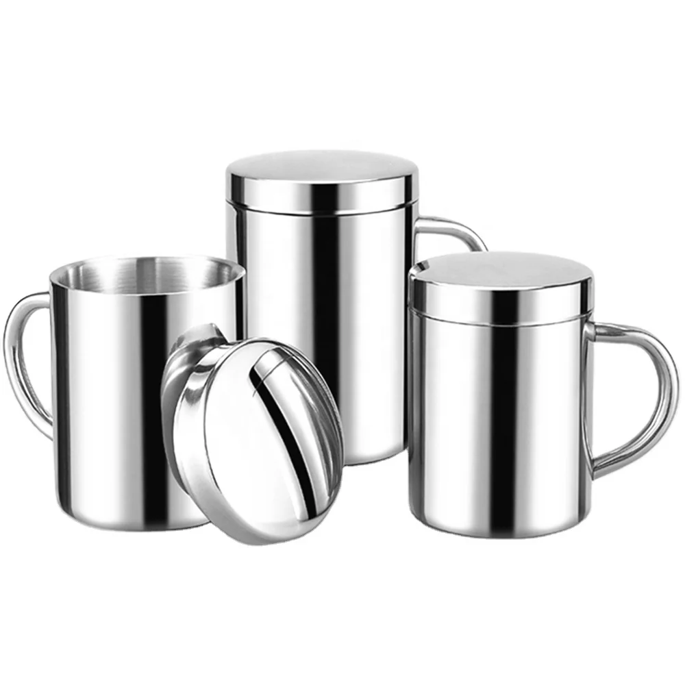 

Stainless Steel Double Water Cup Indian Stainless Steel Tea Cups double wall stainless steel cup