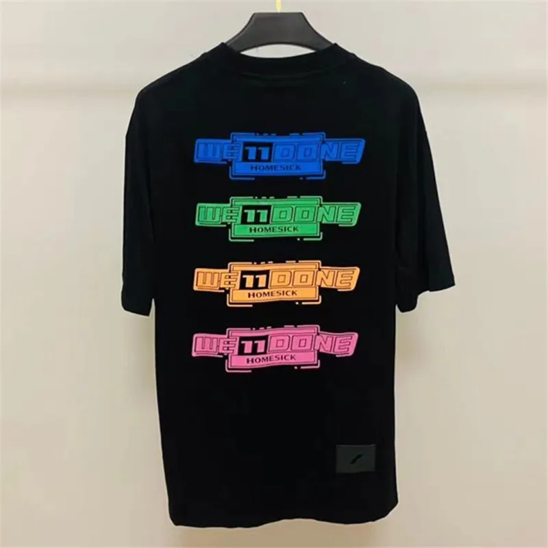 

Women's Loose T-shirt Color Printing Casual Wear Summer Cotton Top Round Neck Custom T-shirt Street Wear