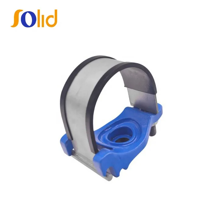 Pvc Pipe Saddle Clamps Cast Iron Pipe Fittings.jpg