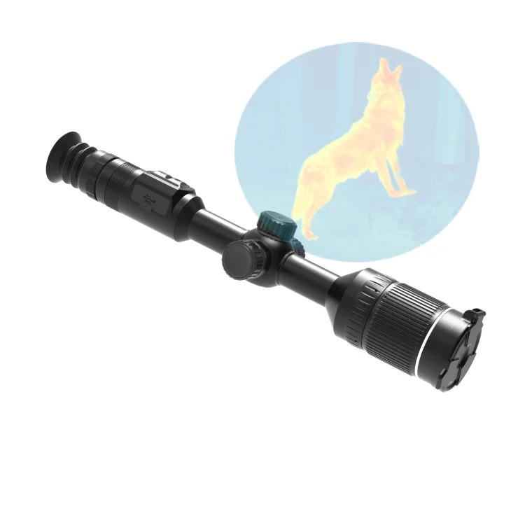 

HTI high performance cheap optical sight device thermal imaging scope connect with screen for outdoor hunting