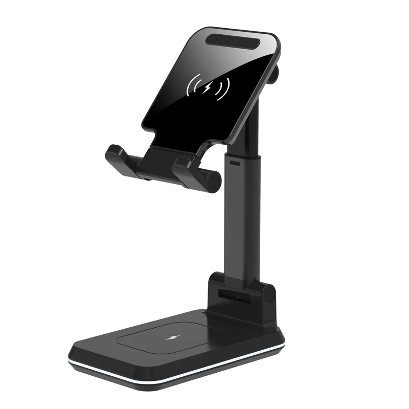 

2 in1 Phone Charger Holder Aluminium Alloy Bracket For Phone 15W Wireless Fast Charging Stand