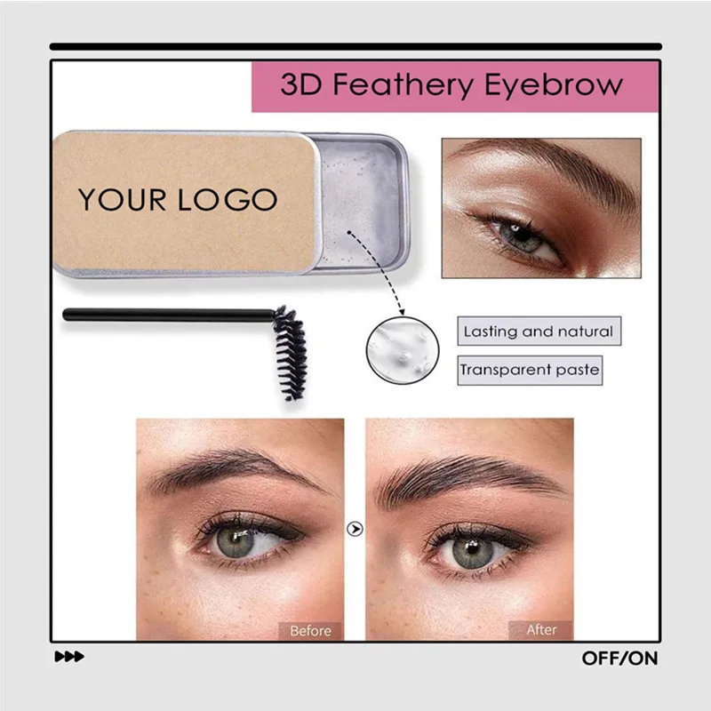 
Brow Soap Natural Custom Eyebrow Soap Private Label Gel Soap Brow 