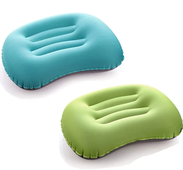 Woqi Waterproof Outdoor Ultralight Inflatable Travel Pillows Compressible Compact Comfortable Pillow
