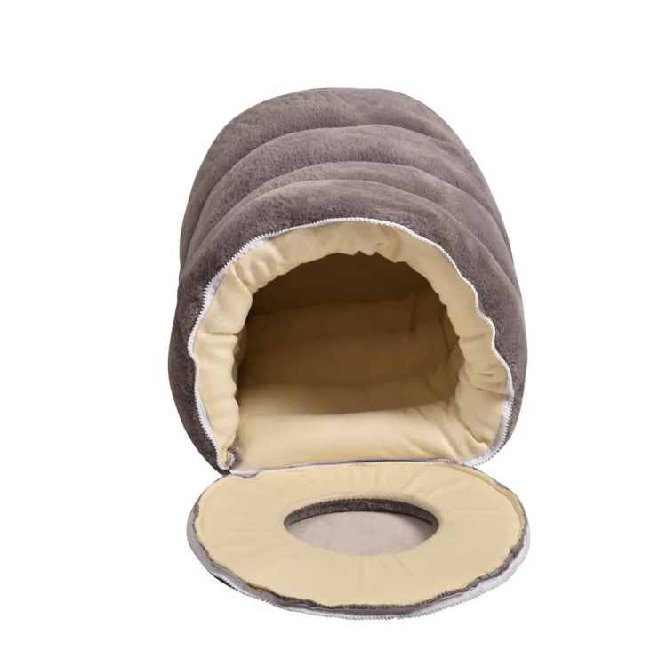 

New Creative Enclosed Dog Kennels Round Cat Kennel Removable and Washable Winter Cat House Nest