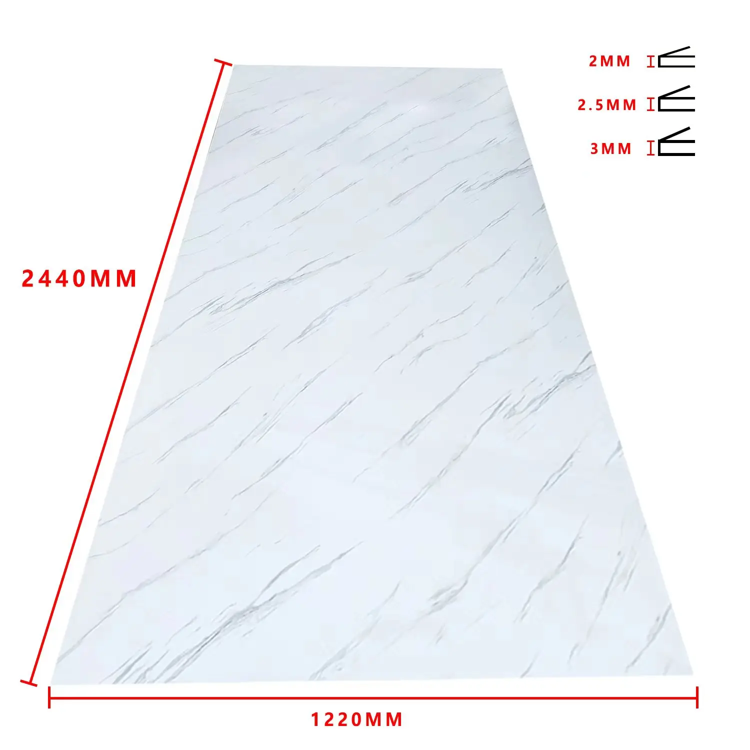 

High Gloss Mirror Wall Panel UV Marble Wall Panel Home Wall Decoration Factory Customized Batch