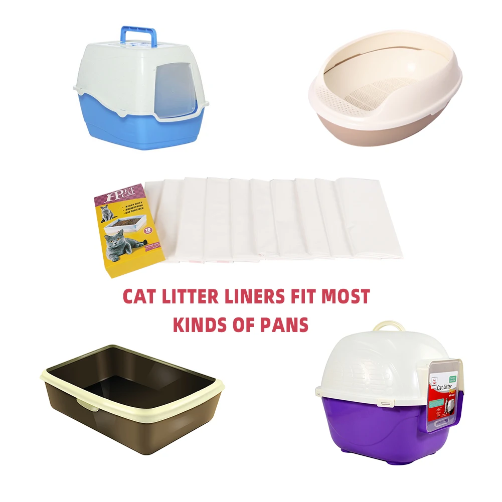Cat Litter Bag Kitten Hygienic Litter Box Liners Durable Garbage