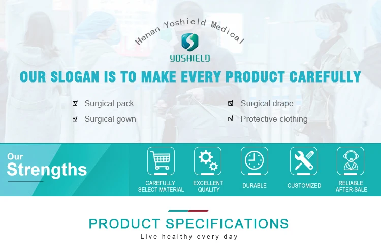 Medical consumable sterile disposable surgical drape sheets with hole
