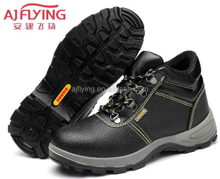 

Genuine leather worker labor boot with PU sole for safety