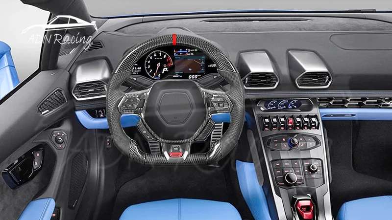 Volante De Fibra De Carbono Personalizado,Volante Esportivo De Lamborghini  Huracan - Buy Volante Para Lamborghini,Volante Desportivo,Volante Do Carro  Product on 