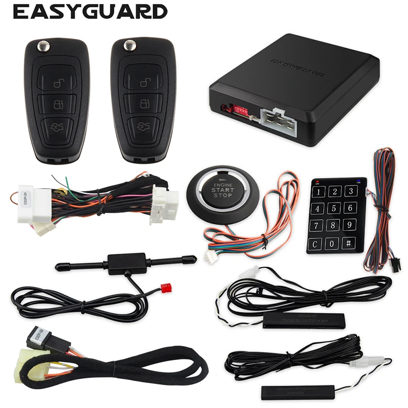 

EASYGUARD CAN BUS car alarm fits for ford cars focus 1.8 focus 1.5T Everest