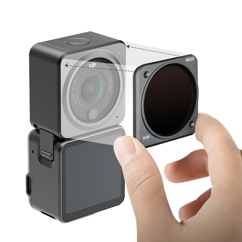 

ND filter For DJI Action2 magnetic filter absorption DJI motion camera filter set photography accessories