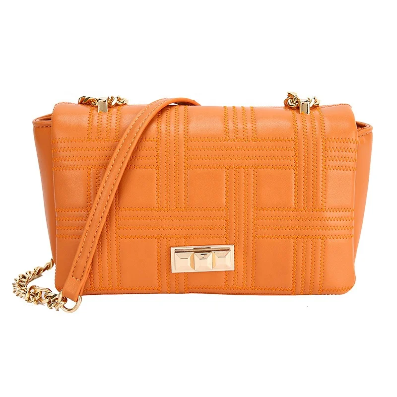 

Women Fashion One Shoulder Bag With Diamond Embroidered Thread Crossbody Chain Bag