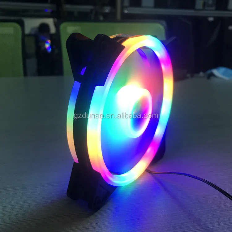 

2021 HOP Sale High Quality RGB PC Cooling Fan LED Lights for Gaming PC Case F007