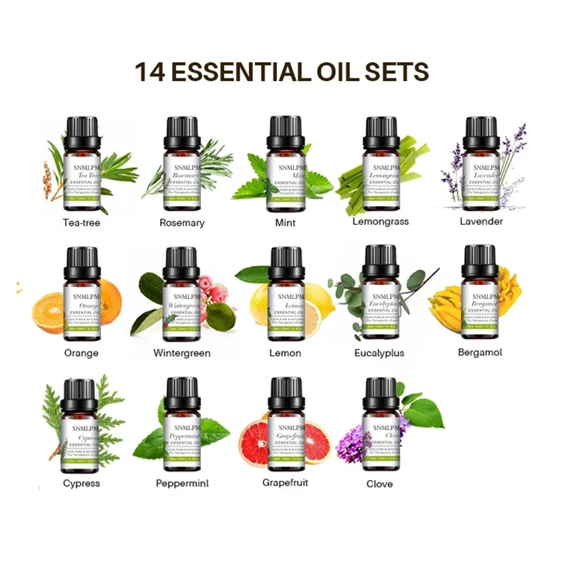 10ml Private Label Body Massage Essential Oil Organic Natural Exotic 100 Pure Essential Oils