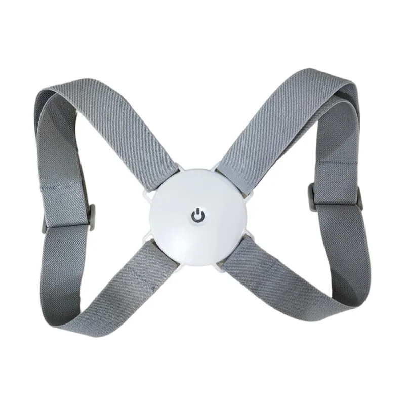 

Smart sensor orthosis correction belt reminder of adult & child sitting posture hunchback Back smart posture corrector, Gray