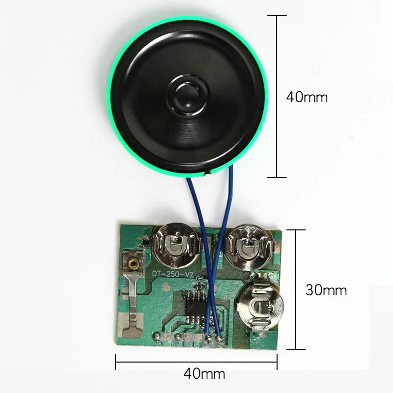 

Factory wholesale sound recording module for greeting card