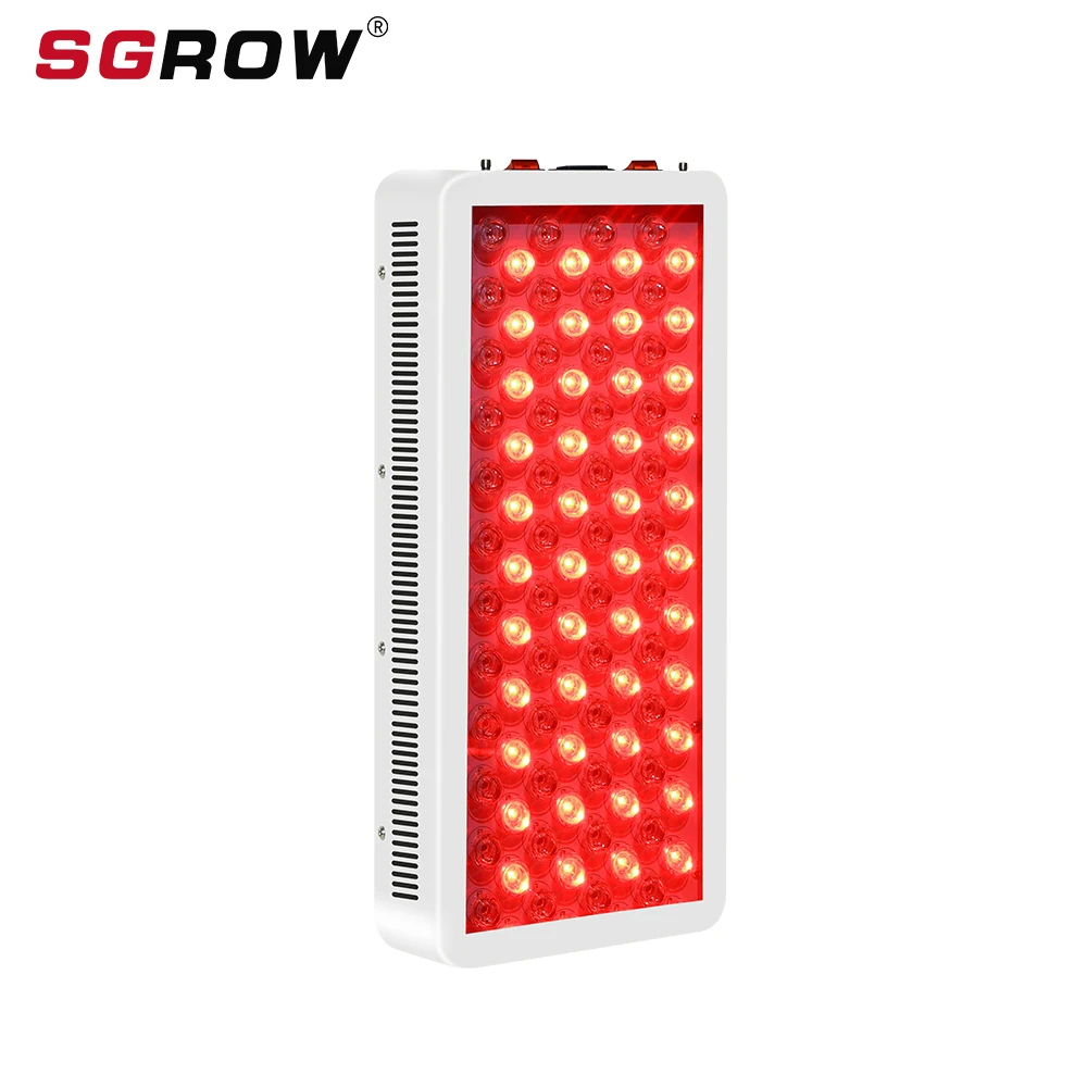 SGROW VIG500 660nm 850nm 500W Red Infrared LED Light Therapy Panel