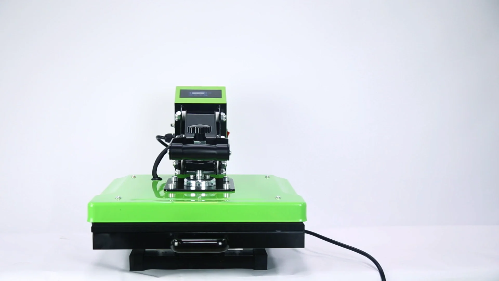 40 X 60 Flat Heat Press Transfer Printing Machine 10 Inch Clothing Label Heat Press 38x38