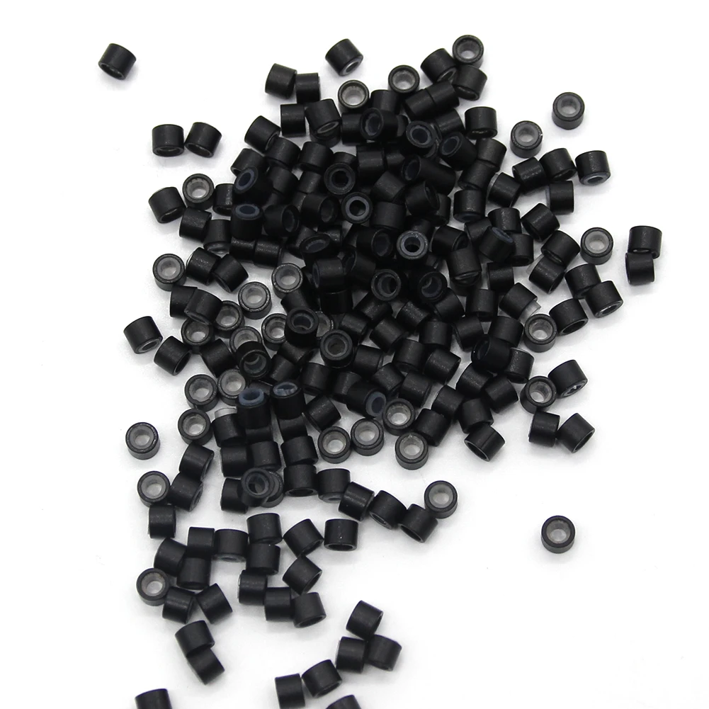 4.5x2.5x2.7mm Silicone Micro Rings Links Beads I Tip Hair Extension Tools