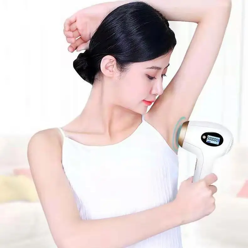 

Ipl Permanent Hair Removal Device Dropshipping Ddp Handset Epilator, White