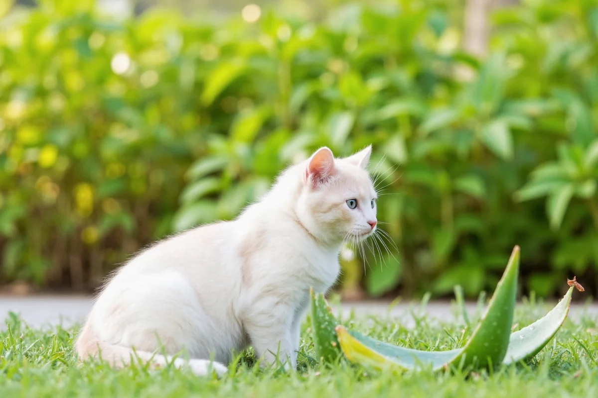 is the aloe vera plant toxic to cats
