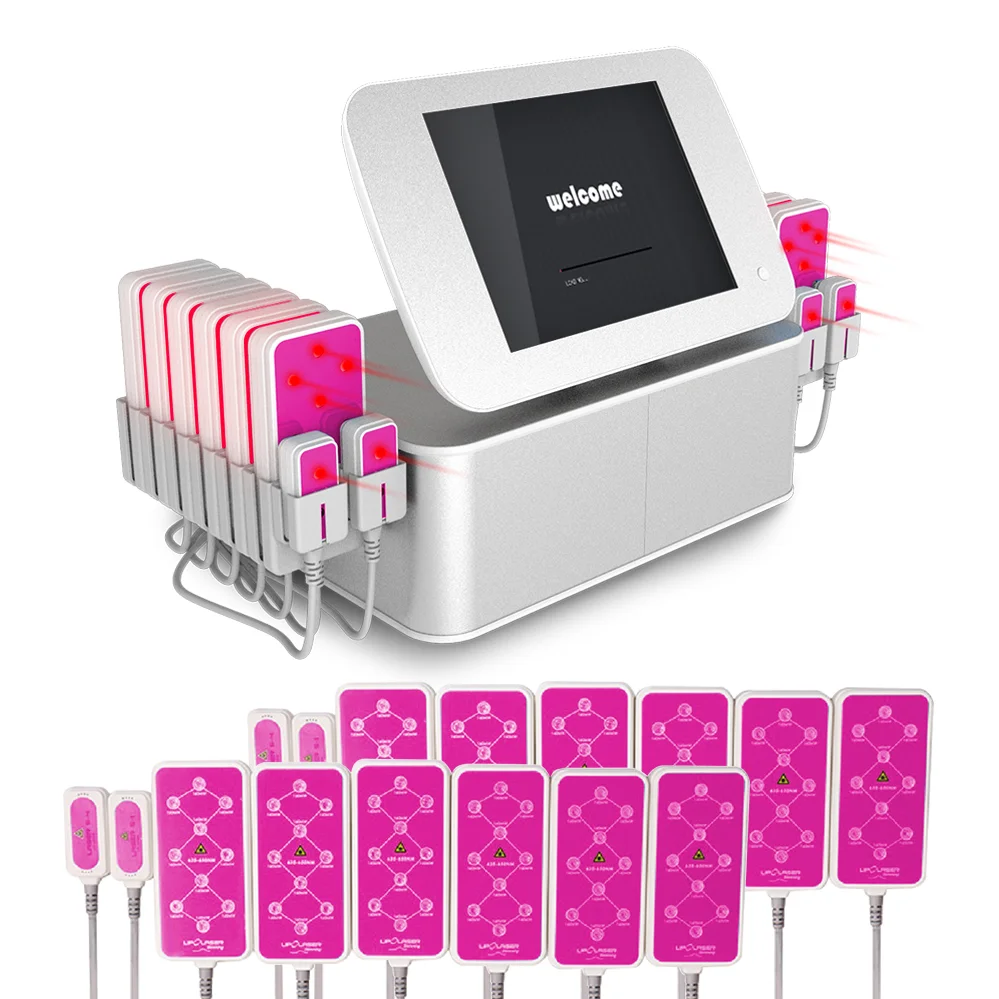 

16 Pads Diode Lipo Laser Slimming Liposuction Machine Hot Selling High Quality Lllt Anti Cellulite Spa Home Salon Use Equipment