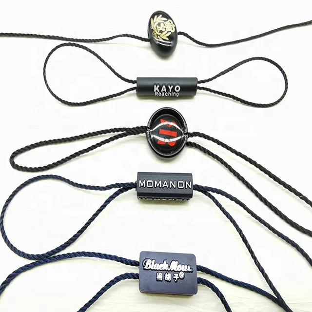 

Plastic String seal tags hanging tablets hang granule for garment, Customized color