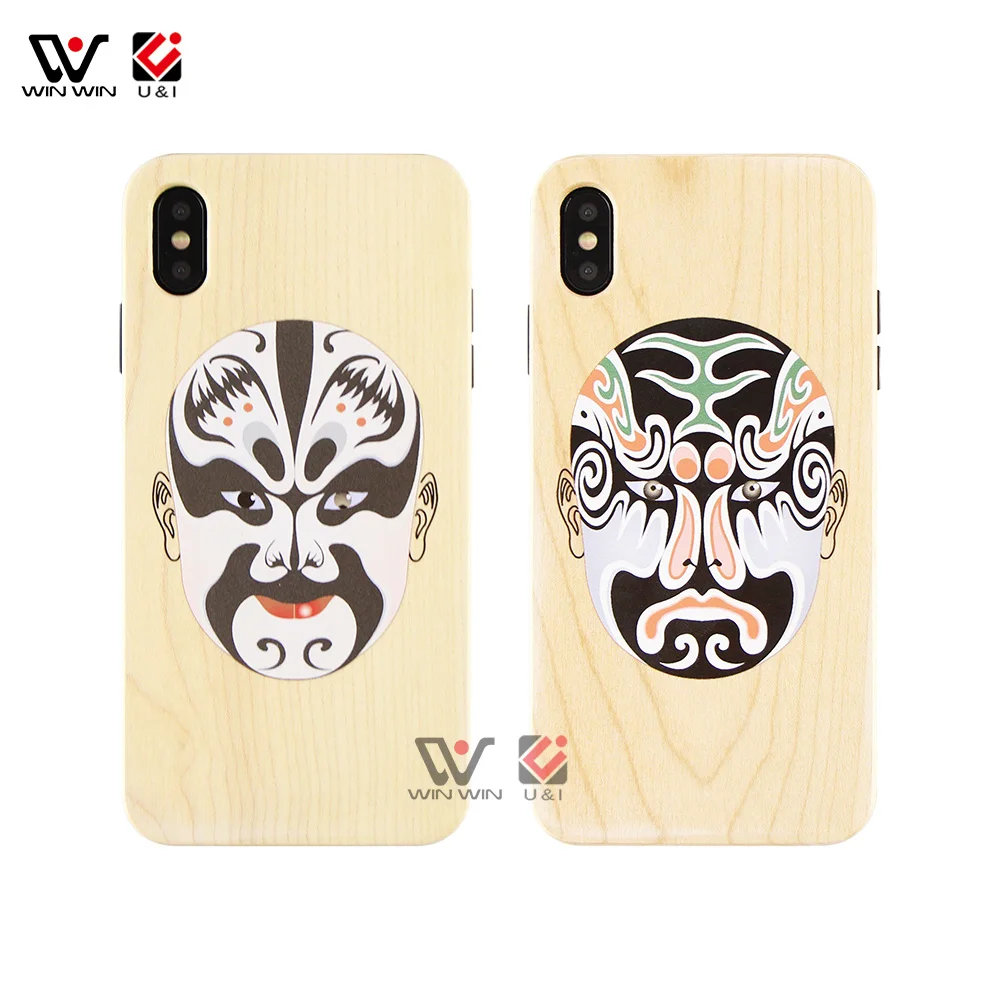 

New Products 2020 Beech Wood Cover Mobile Phone Unique Case For iPhone 12, Customized