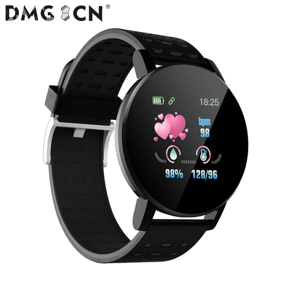 

119 Plus BT Smart Watch Men Blood Pressure Smart Bracelet Women Watch Sport Tracker WhatsApp For Android Ios smart band