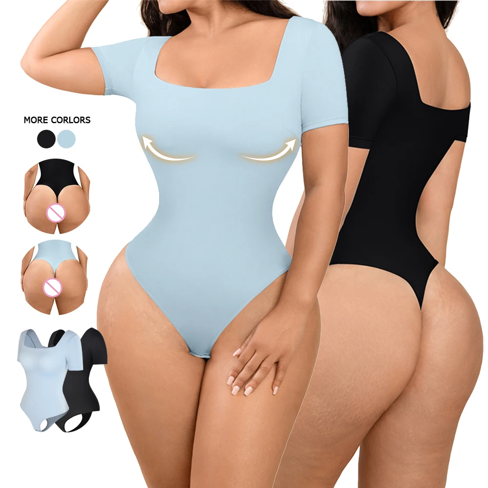 

waistdear private label slimming high waist body shaper seamless body shapewear for women bodysuit tops