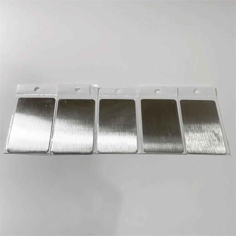 

2023 0.8mm Plain Blank Stainless Steel Metal Credit Card Contact IC Card With Chip Clot For Further Customization