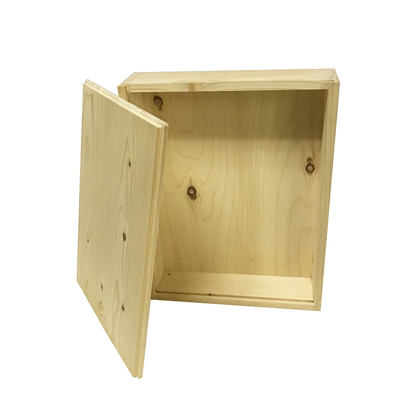 Custom Unfinished Gift Sliding Lid Large Unfinished Packaging Bamboo