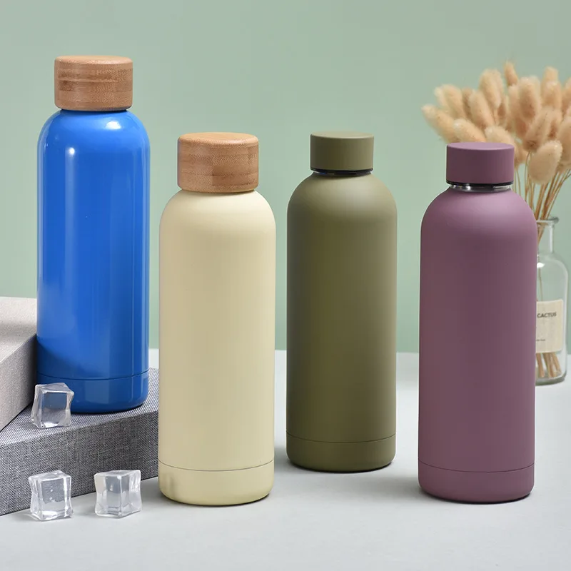 

Custom Logo Double Wall Vacuum Insulated Bottles Small Mouth 350ML 500ml 750ML Small Mouth Stainless Steel Sports Water Bottle