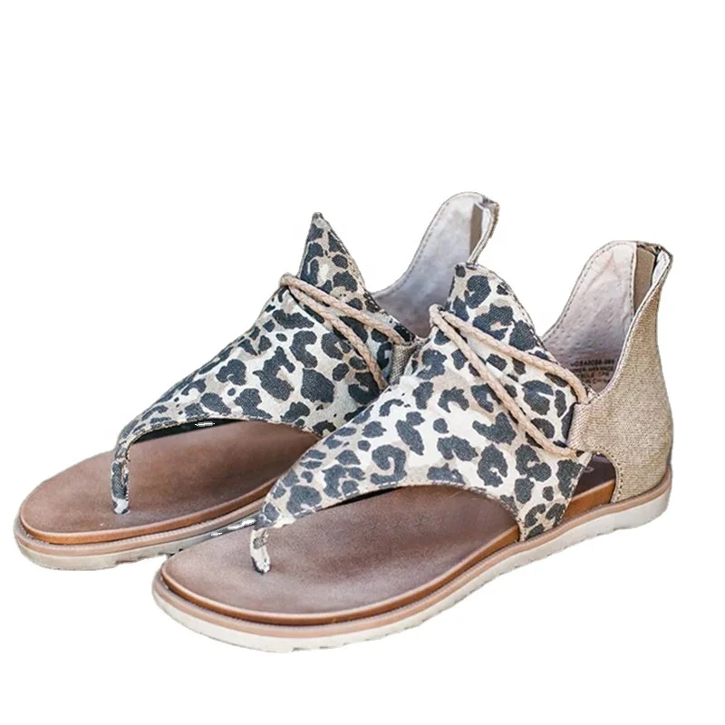 

New Arrival Hot Sales Leopard Fashion Sandals, As pictures