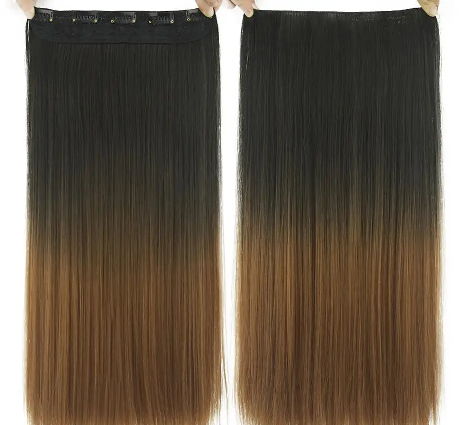 

Natural Silky Human Hair Wholesale Top Quality One Piece Double Drawn Human Hair Clip In Extensions