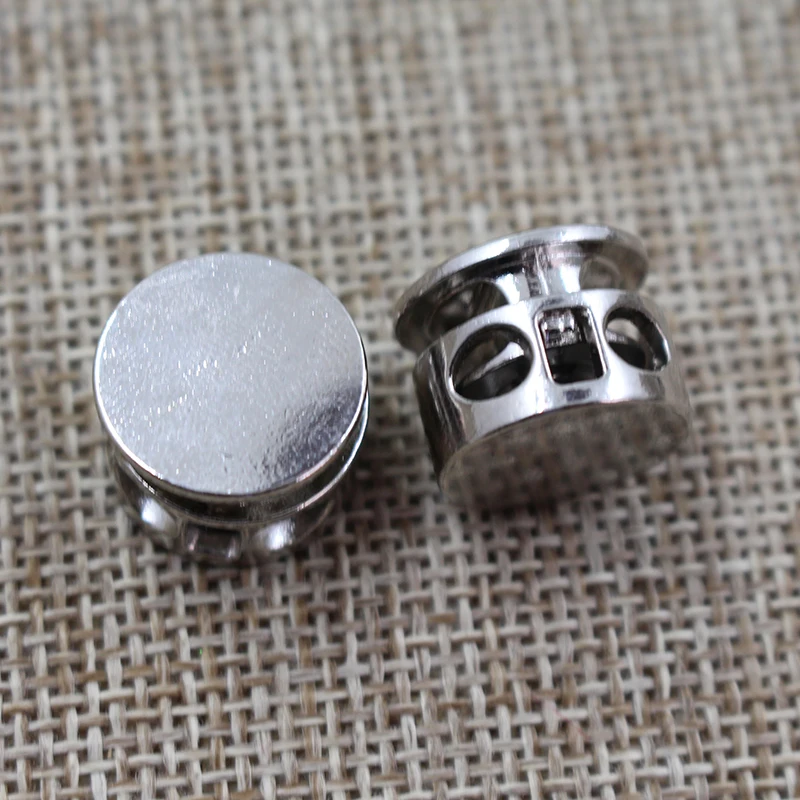 Wholesale Zinc alloy spring drawstring adjustable toggle draw cord stopper