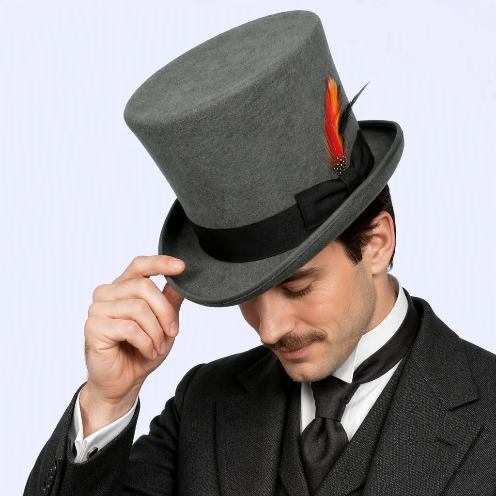 Gentleman Tipping Classic Top Hat
