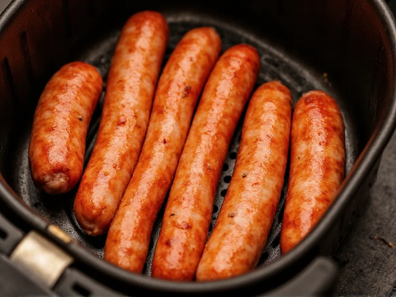 Perfect Sausages in Air Fryer: Time, Temp & Tips