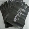 Self Seal Eco Friendly Biodegradable Poly Black Apparel Postage Express Shipping Packaging Custom Printed Plastic Mailing Bags