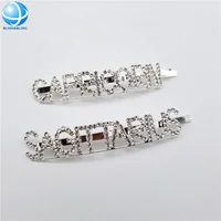 

Factory 12 constellation horoscope rhinestone words hair pin