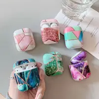 

New Arrival Fashion Marble Pattern Protective Charging Box for Airpods marble hard case