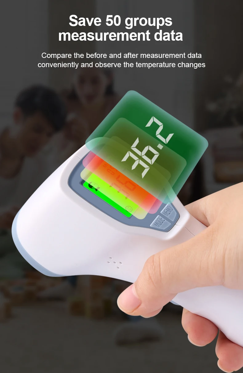 Cofoe Home Use Non Contact Mini Small Medical Infrared Baby Thermameter Gun Fever Infrarojo Thermometer
